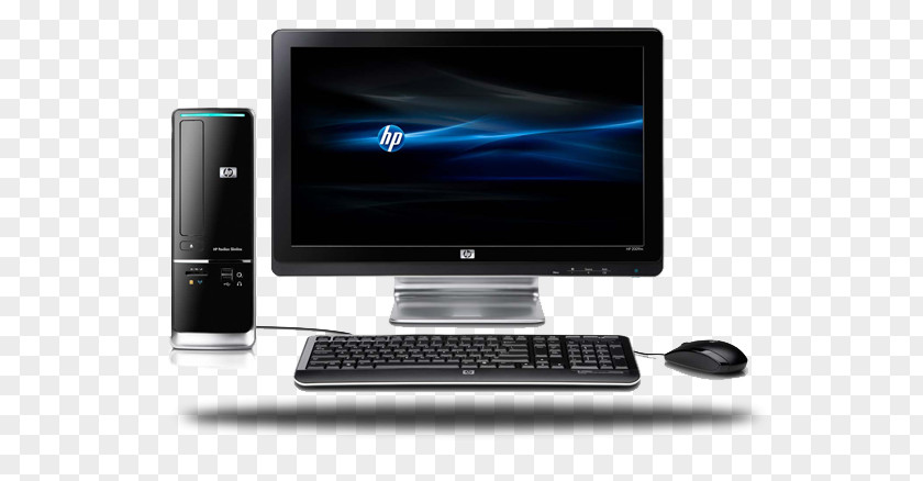 Advanced Technology Hewlett-Packard Dell HP Pavilion Slimline Desktop Computers PNG