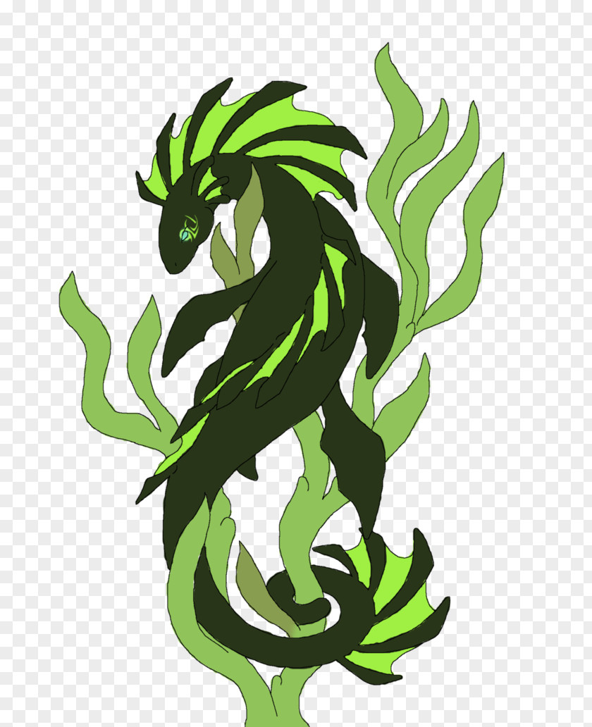 Aquatic Creatures Leaf Dragon Cartoon Silhouette PNG