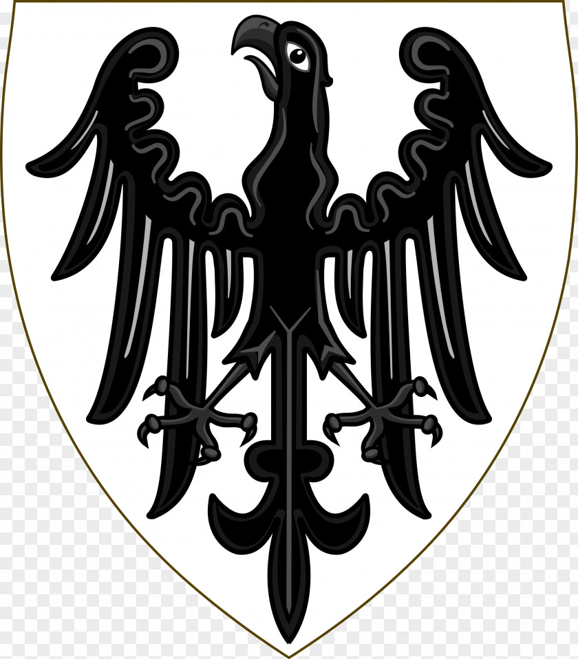 Eagle Kingdom Of Bohemia Sicily Hohenstaufen Holy Roman Emperor Coat Arms PNG