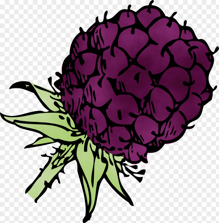 Magenta Flower Plant Violet Artichoke PNG