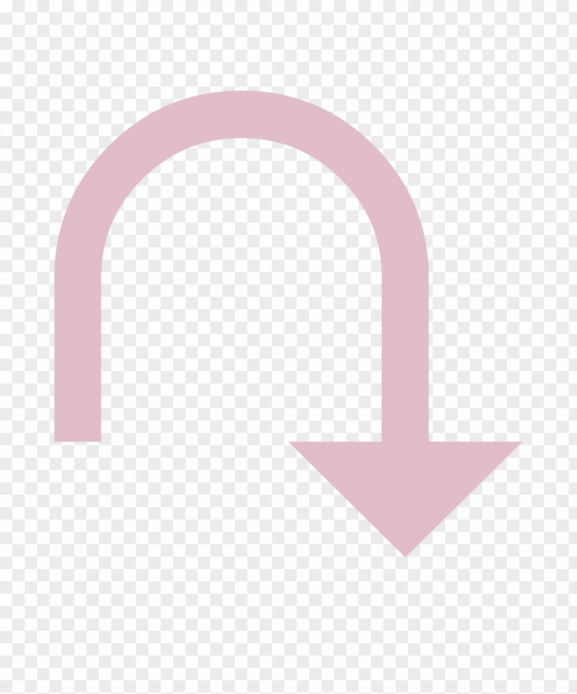 Pink Line Arch Logo Font PNG