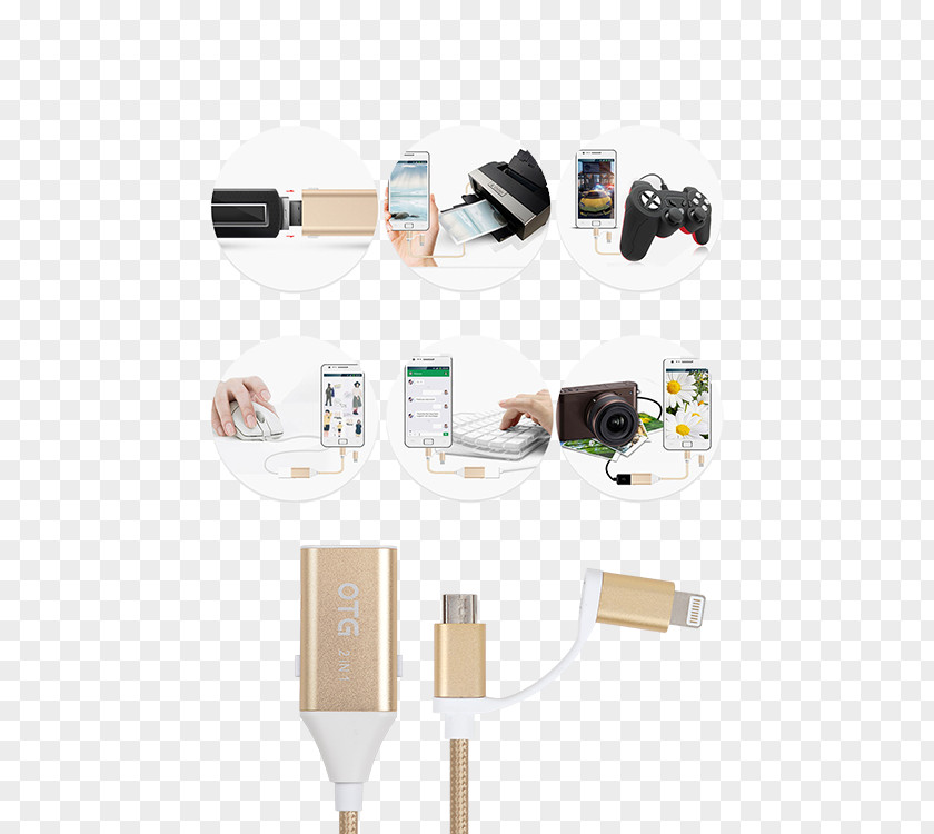 Computer Mouse Electrical Cable USB On-The-Go PNG