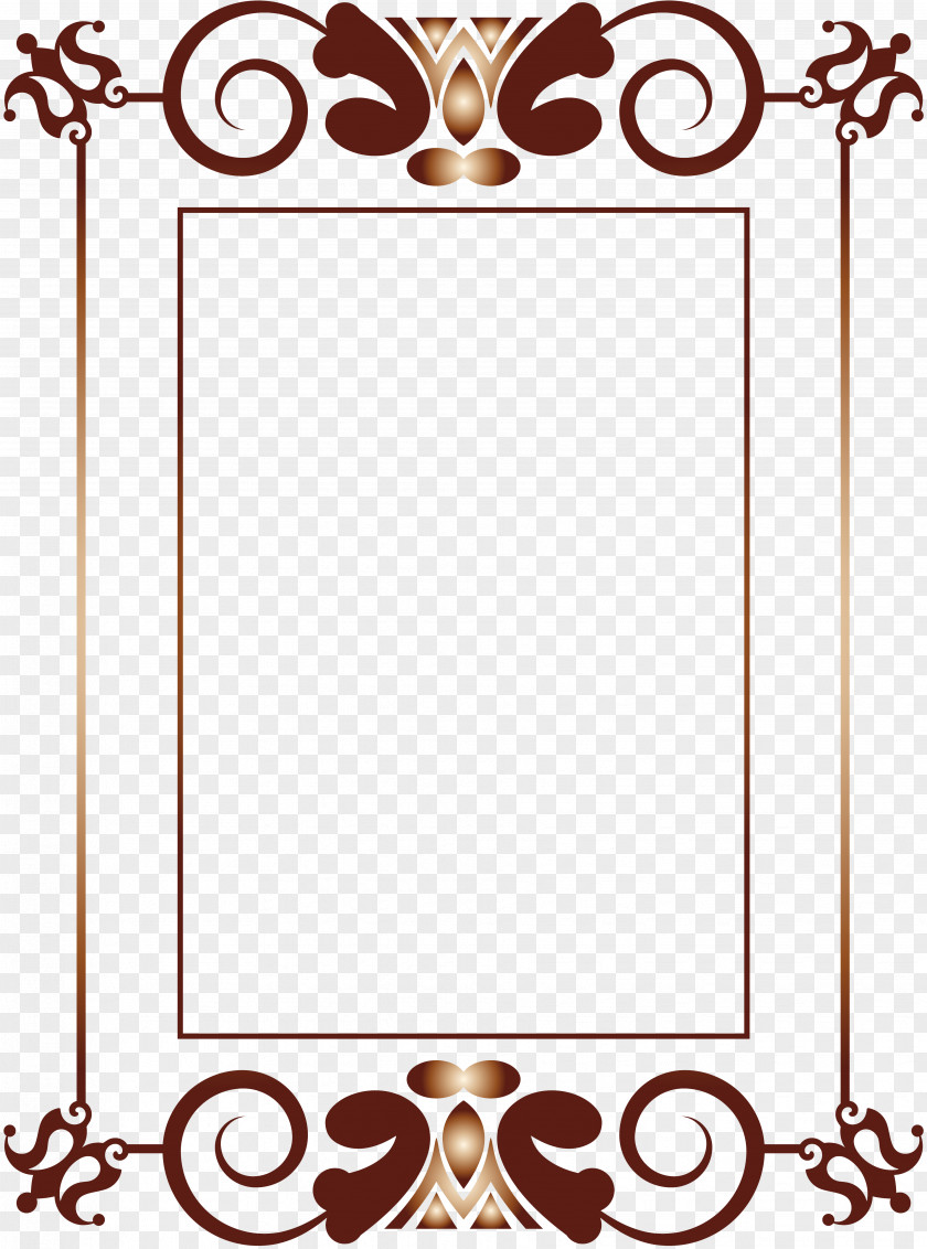Elements Red Picture Frames PNG