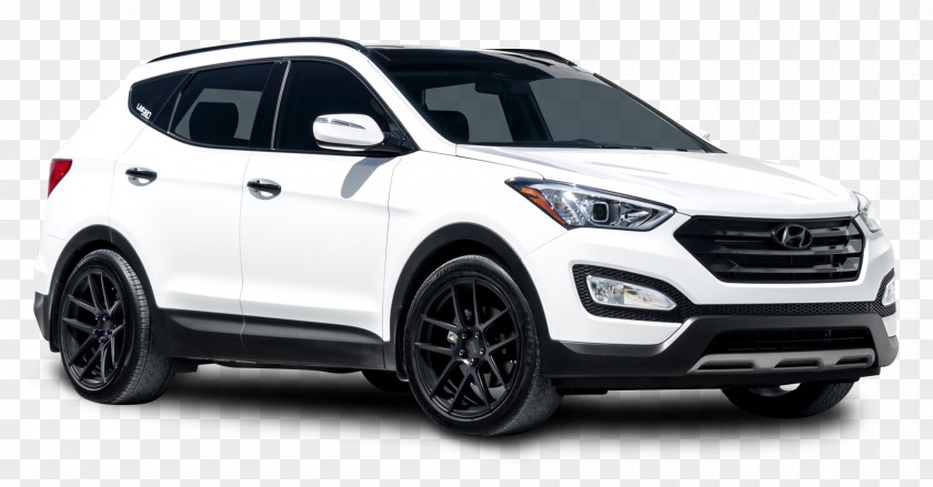 Hyundai Santa Fe White Car 2018 Tucson I10 Sport Utility Vehicle PNG