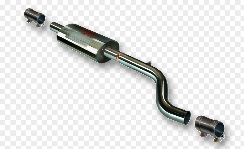 Renault Clio Sport III RS Exhaust System PNG