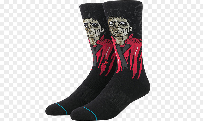 Thriller Crew Sock Stance Clothing PNG