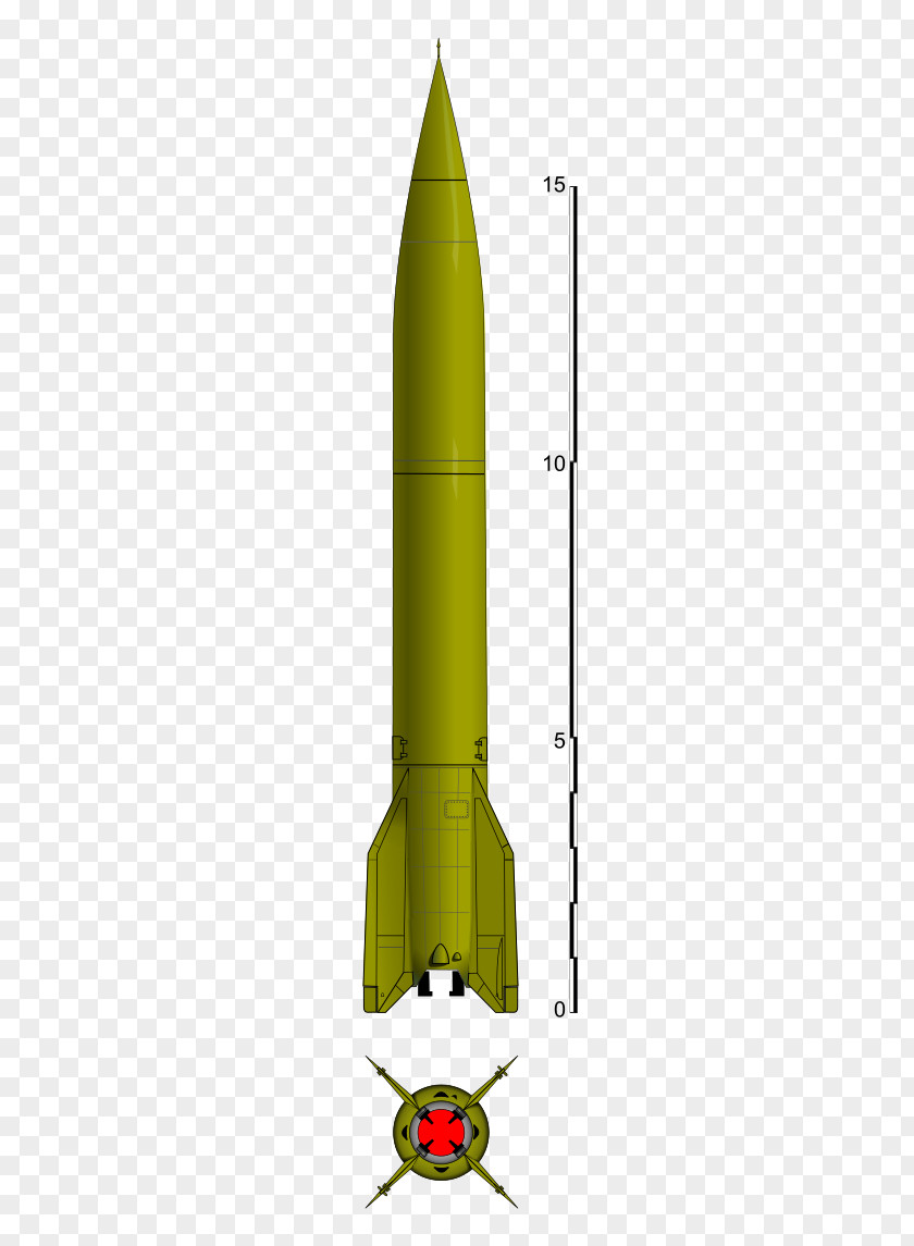 240 Drift Missle Rocket R-1 Short-range Ballistic Missile PNG