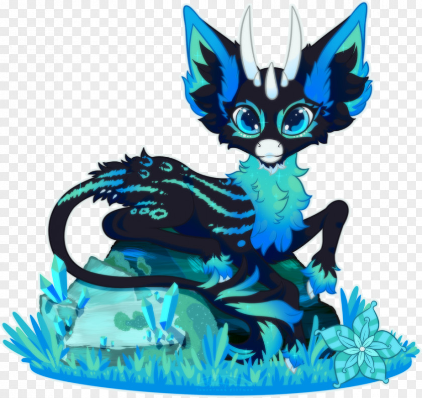 Bluebell Poster Illustration Clip Art Dragon Figurine PNG