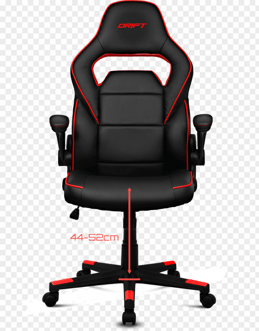 Chair Drifting Driftgaming Black Seat PNG