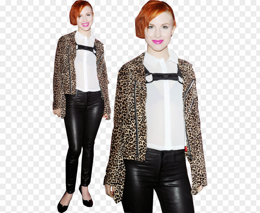 Hayley Williams Fur Clothing Coat Jacket Outerwear PNG