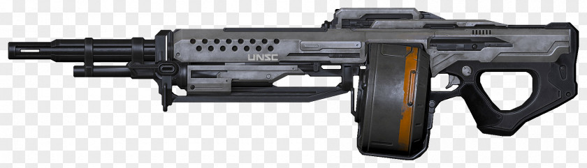 Machine Gun Halo 5: Guardians 4 Squad Automatic Weapon Firearm PNG