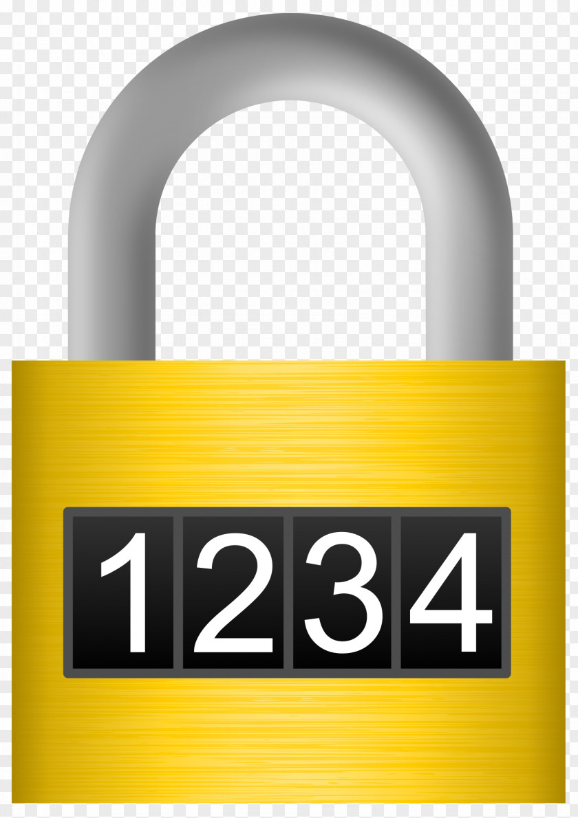 Combination Cliparts Lock Padlock Clip Art PNG