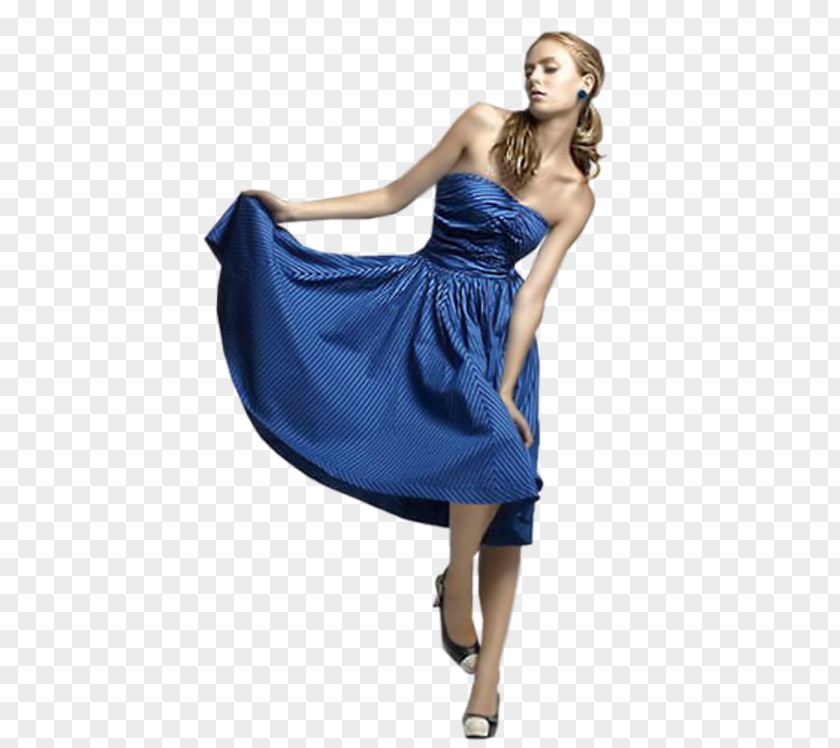 Dress International Klein Blue Clothing Fashion PNG