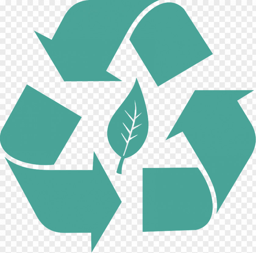 Recycling Symbol Green Logo Leaf Font PNG
