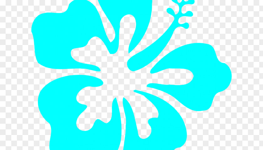 Turquoise Background Transparent Clip Art Rosemallows Hawaii PNG