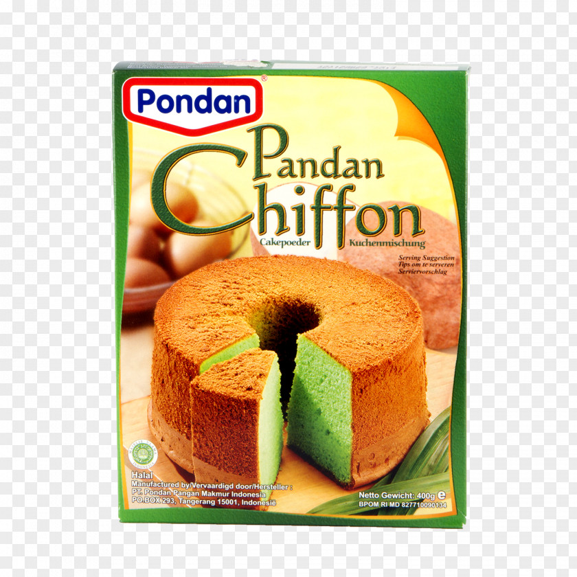 Cake Pandan Chiffon Sponge Pancake Pondan Pangan Makmur Indonesia PNG