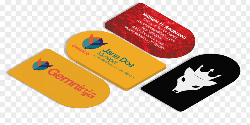 Color Business Cards Brand Logo Font PNG