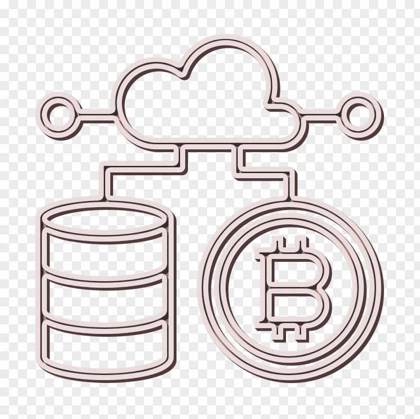 Digital Service Icon Bitcoin Cryptocurrency PNG