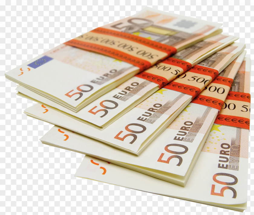 Euro Banknotes Money Clip Art PNG