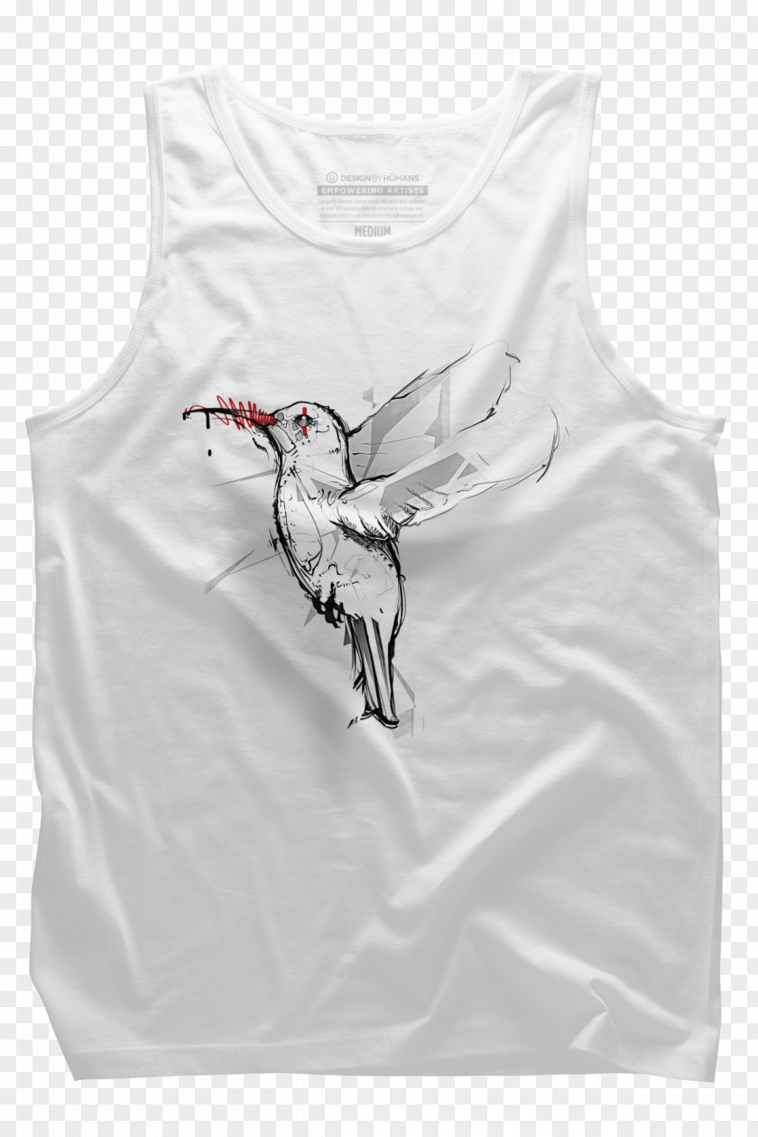 Hummingbirds T-shirt Sleeveless Shirt Shoulder Outerwear PNG