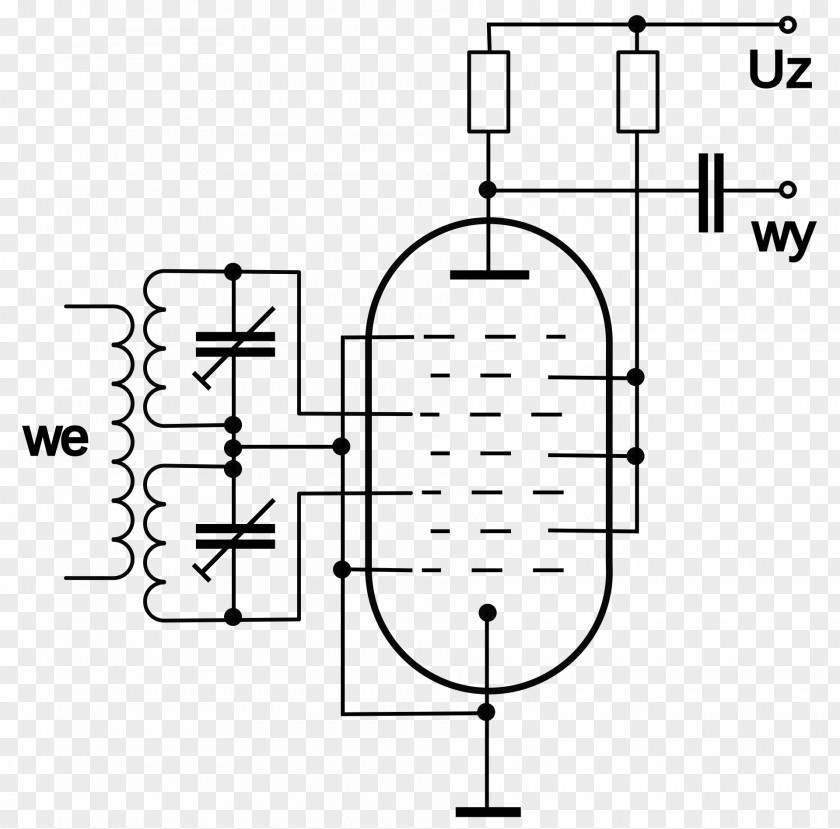 Quadrature Nonode Vacuum Tube Electrode Cathode Anode PNG