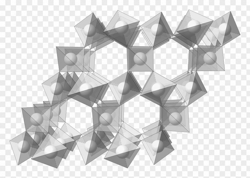 Quartz Beta Crystal Structure PNG