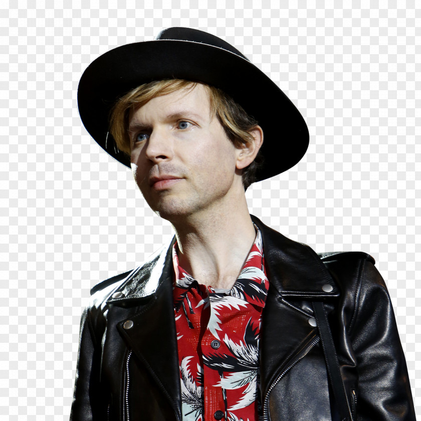 Beck Musician Leopard-Skin Pill-Box Hat Photography PNG