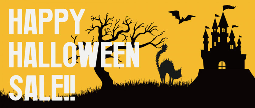Branch Adaptation Happy Halloween Sale Promotion PNG