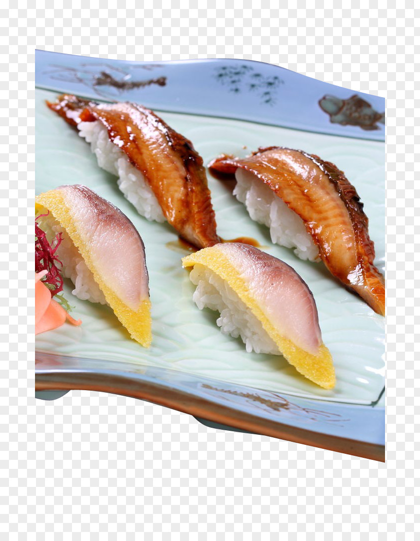 Fight Yellow Eel Sushi West Dace California Roll Unagi Sashimi PNG