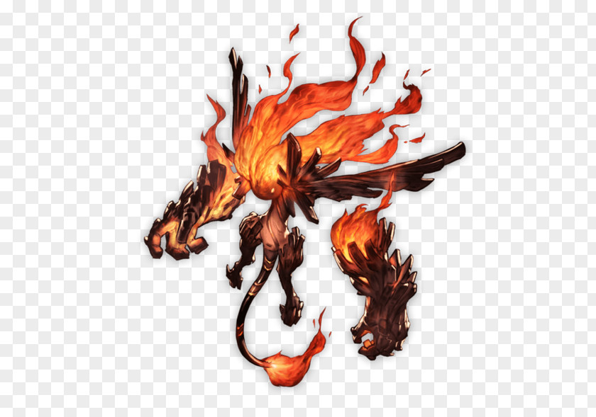 Fire Elemental Granblue Fantasy Small Monsters Little Match 3 Game Free 2017 Android PNG