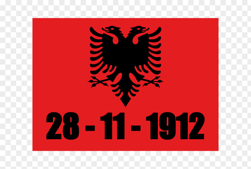 Flag Of Albania National Double-headed Eagle PNG