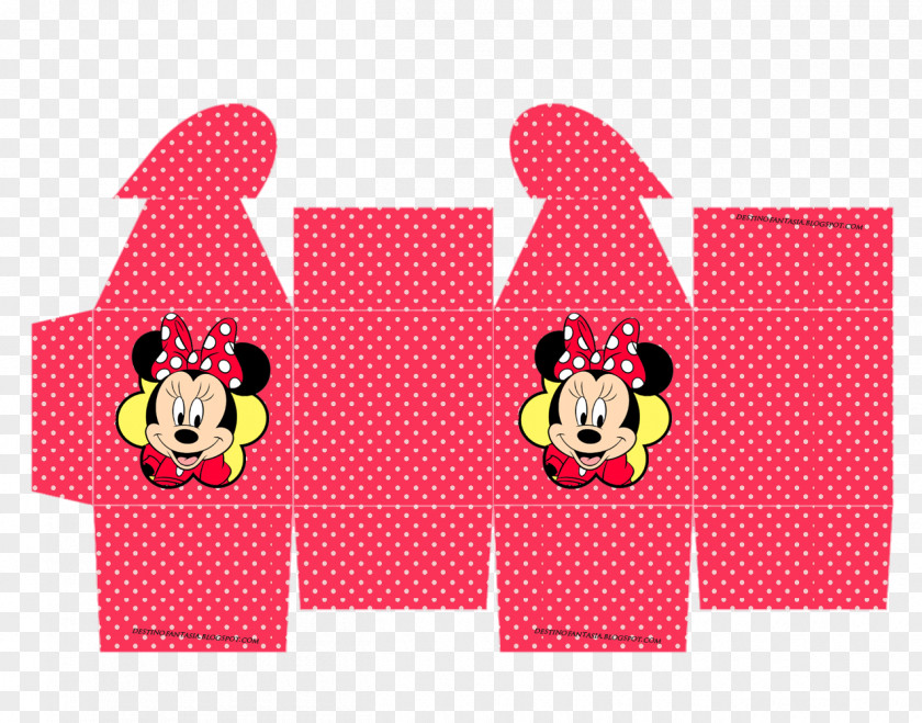 Minnie Mouse Gift Party Child Drawing PNG