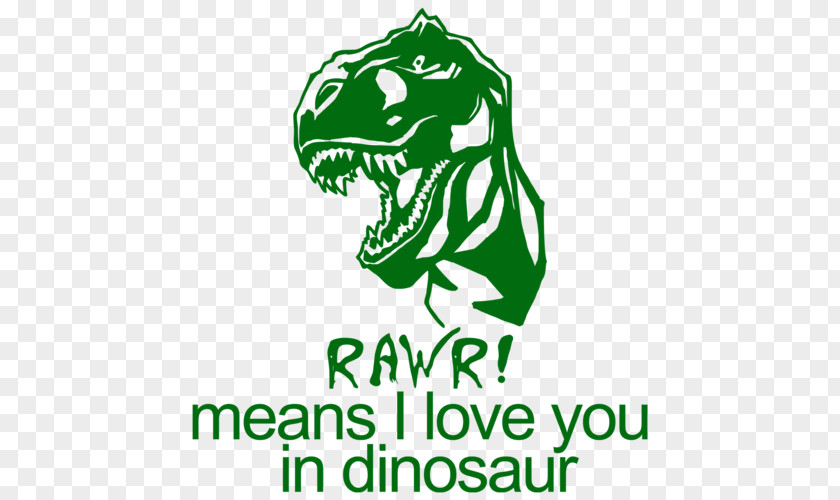 Roaring Dinosaur T-shirt Love YouTube Decal PNG