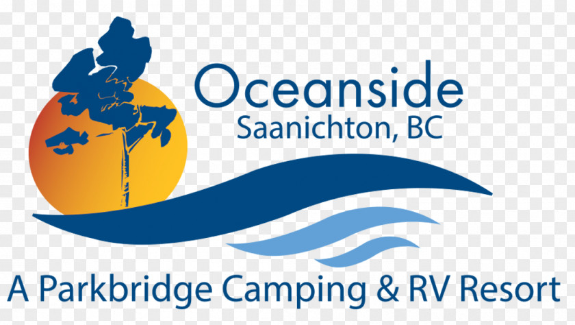 RV Camping In The Woods Saanichton Oceanside Resort Logo Caravan Park Campsite PNG