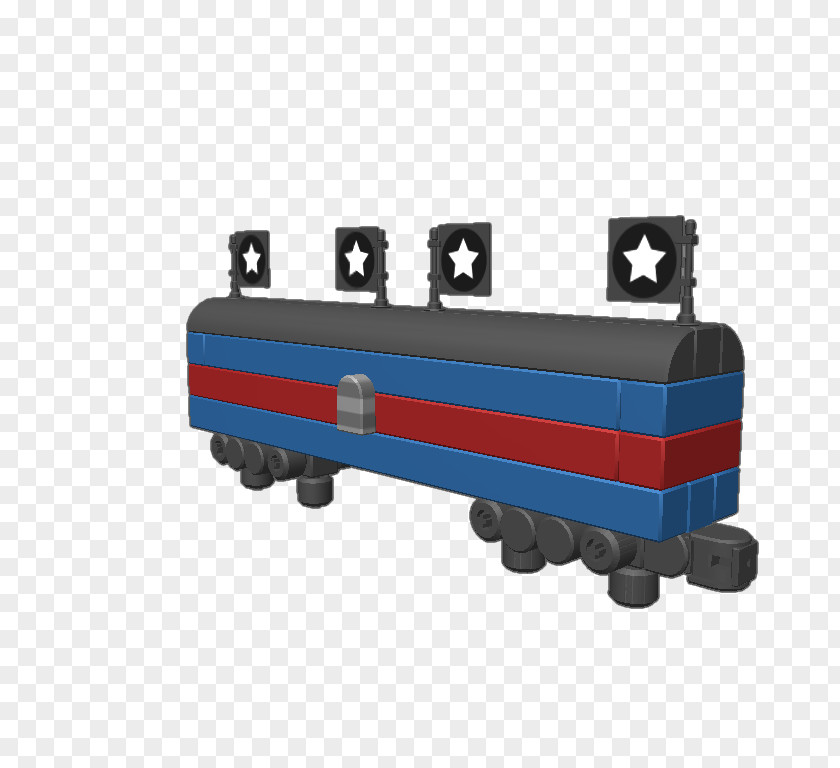 Train Rail Transport Railroad Car Locomotive Blocksworld PNG
