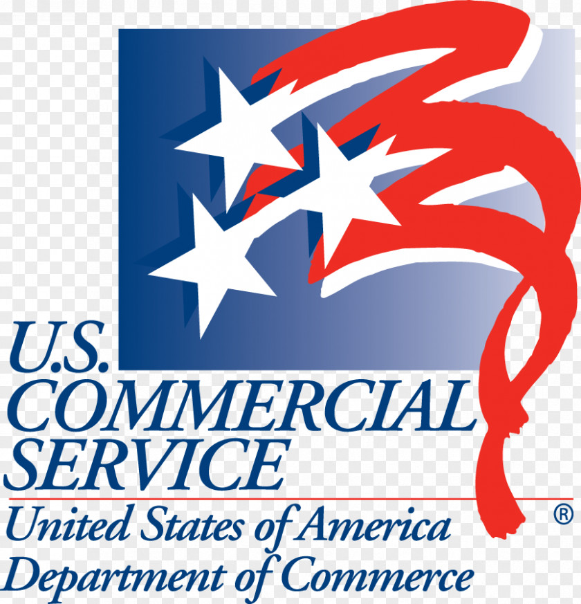 United States Of America Commercial Service Logo Department Commerce International Trade PNG