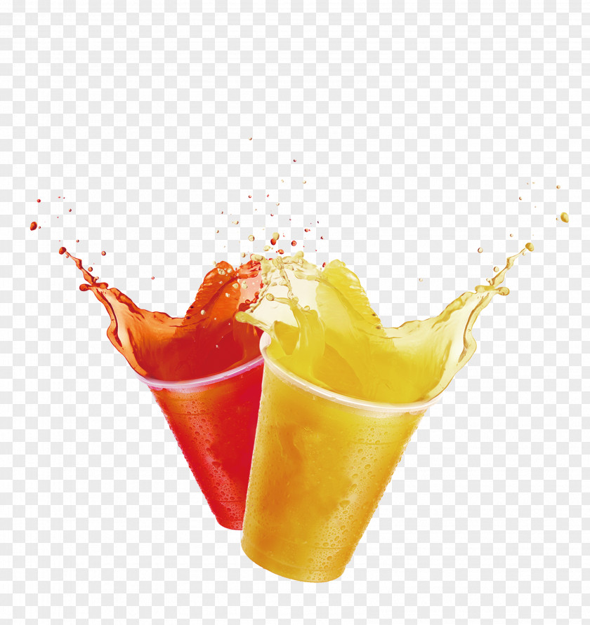 Drinks Orange Juice Ice Cream Drink Tea PNG