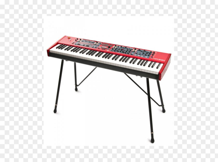 Keyboard Nord Stage Piano Clavia Musical Instruments PNG