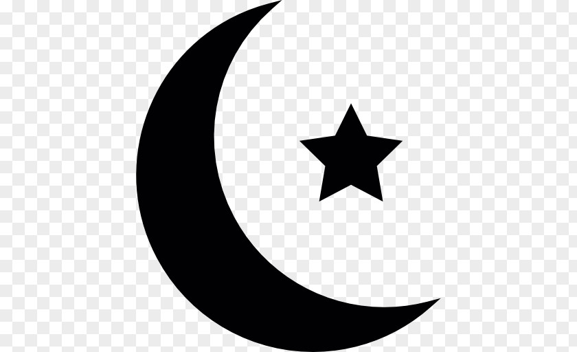 Moon Star And Crescent Symbols Of Islam PNG