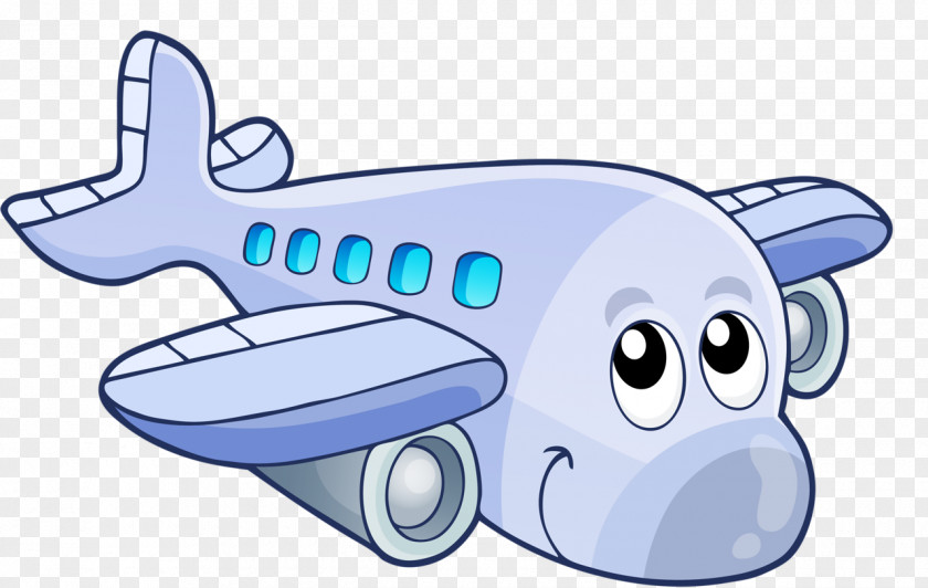 Plane Creative Train Airplane Cartoon Clip Art PNG
