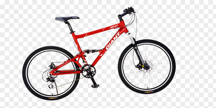 Red Bike Single Track Car Scott Sports Mountain Bicycle PNG