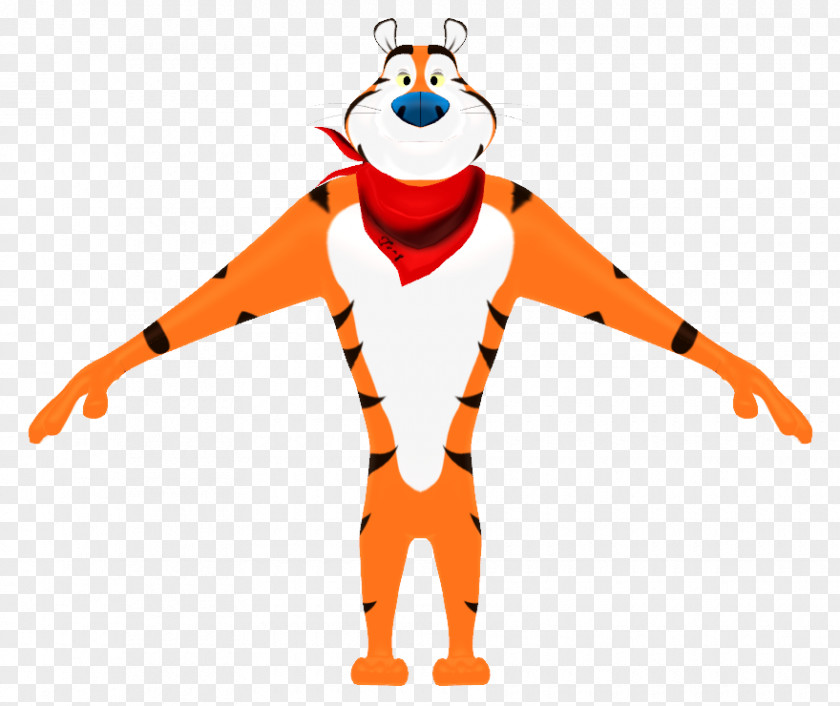Tiger Tony The Clip Art Vertebrate Mascot PNG