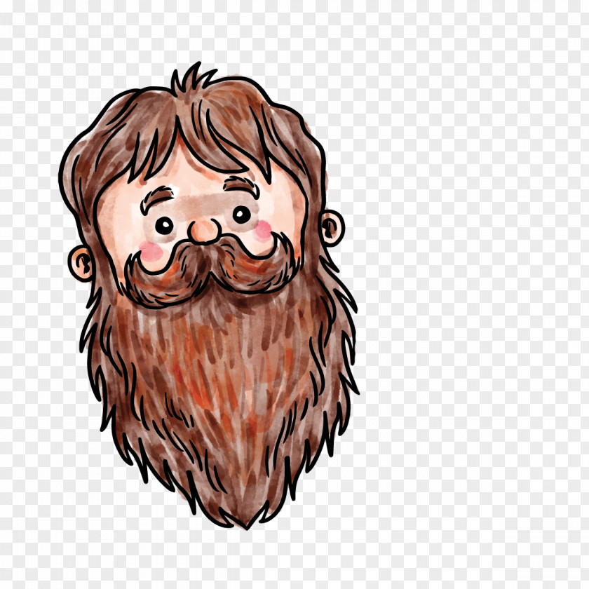 Vector Beard Movember Euclidean PNG