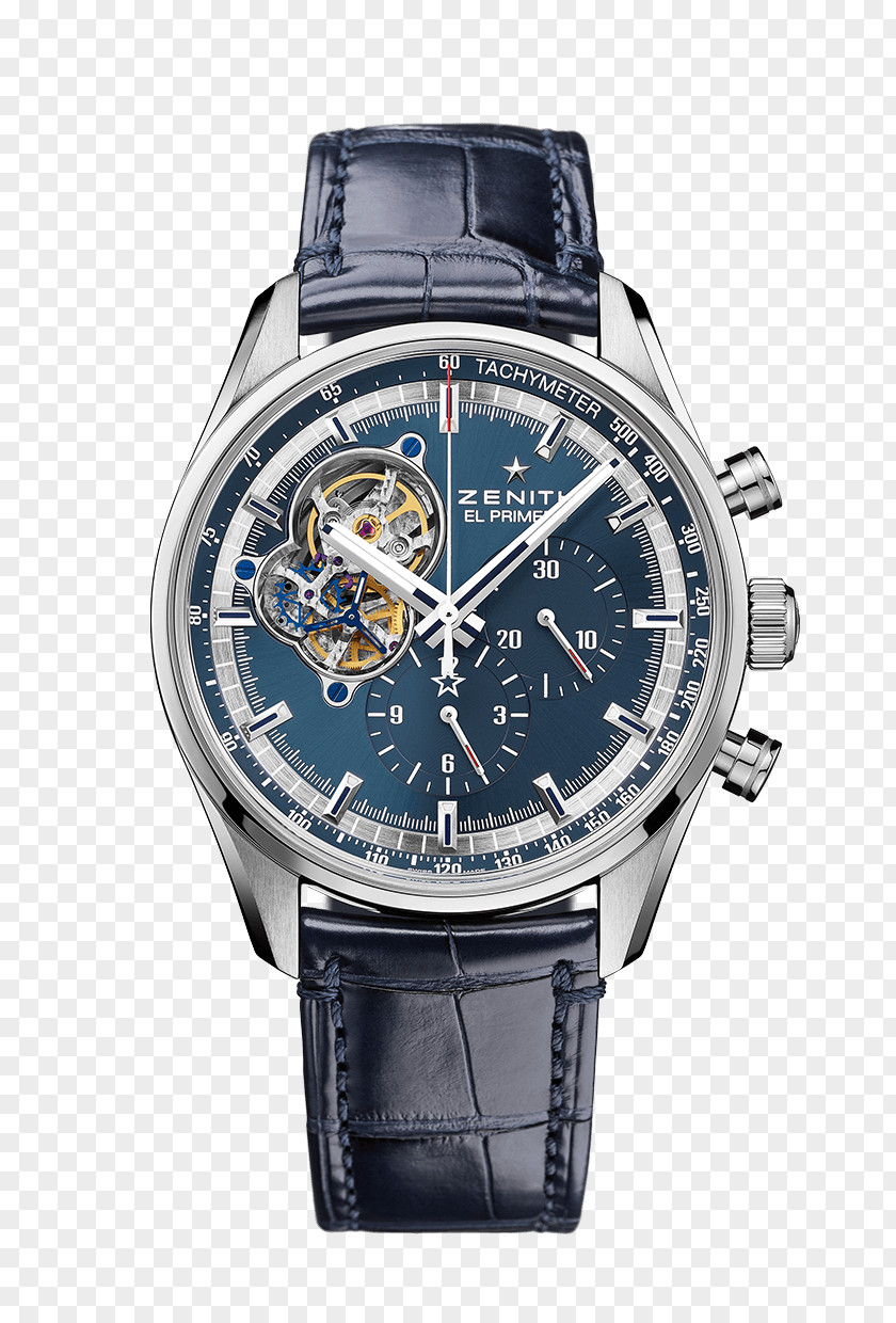 Watch Zenith Chronograph Strap Roamer PNG