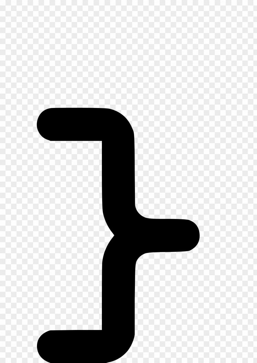 Curly Bracket Character Symbol Parenthesis Font PNG