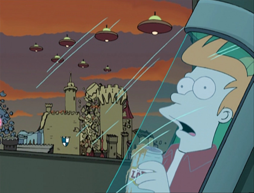 Futurama Philip J. Fry Bender Nibbler Professor Farnsworth Cryogenics PNG