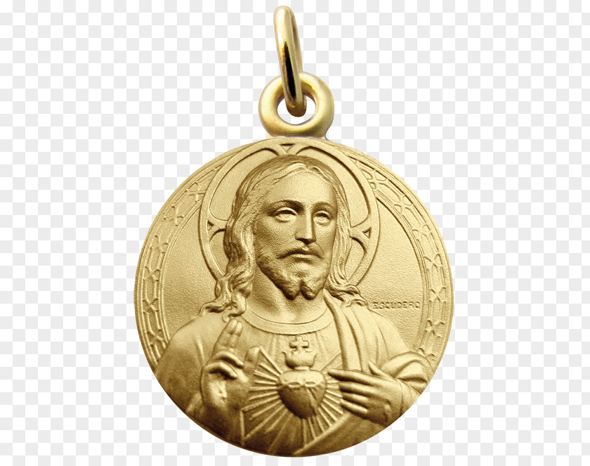 Sacre Coeur Jesus Sacré-Cœur, Paris Medal Sacred Heart Gold PNG