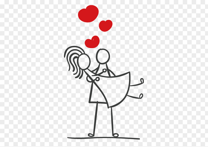 Stickman Couple Stick Figure Marriage PNG