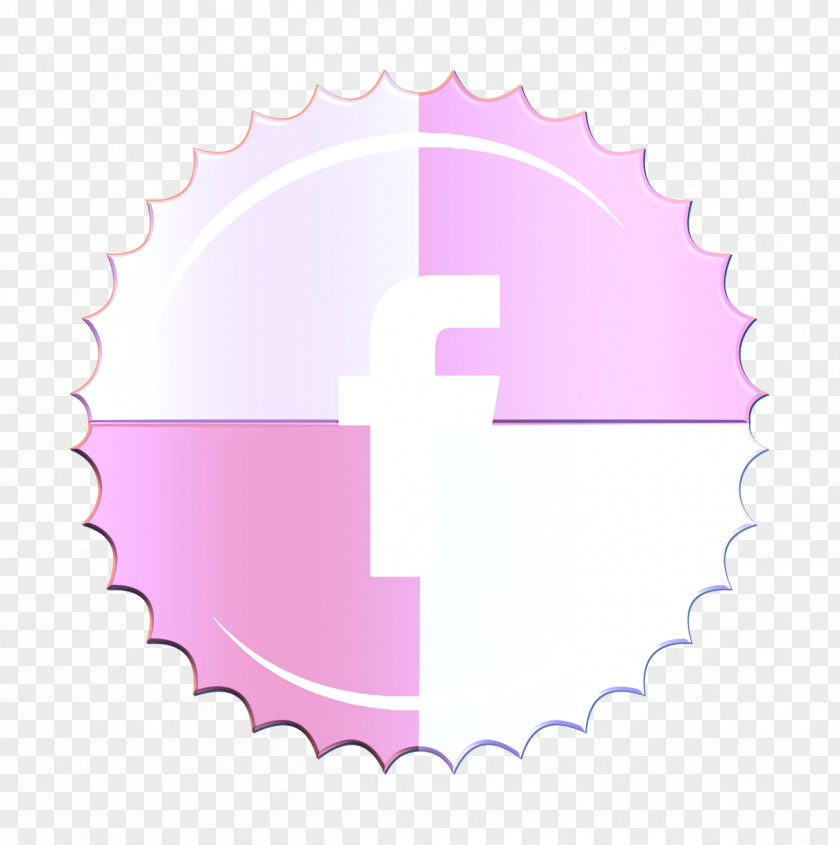 Symbol Magenta Facebook Icon PNG