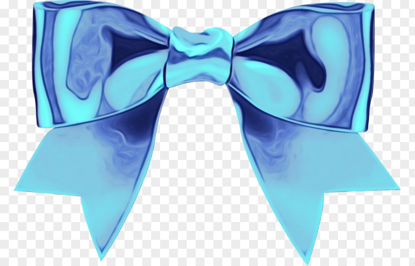 Tie Teal Ribbon Bow PNG